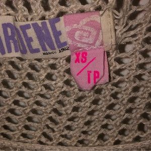 Xs crochet crop medium can fit this beautiful top